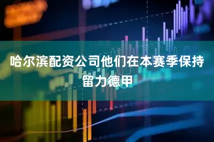 哈尔滨配资公司他们在本赛季保持留力德甲